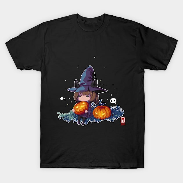 Lil' Witch T-Shirt by chomm13